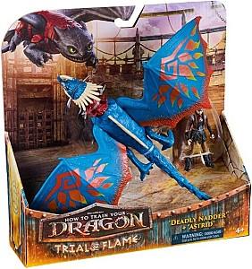 Figurina personaj Spin Master Dragonul Deadly Nadder și Astrid (6075558)