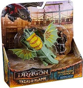 Figurina personaj Spin Master Stoick și dragonul Rumblehorn (6075559)