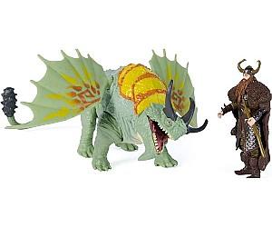 Figurina personaj Spin Master Stoick și dragonul Rumblehorn (6075559)