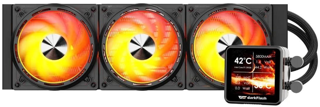 Cooler procesor darkFlash DE360 Black