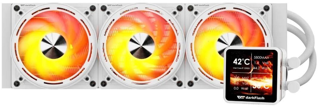 Cooler procesor darkFlash DE360 White