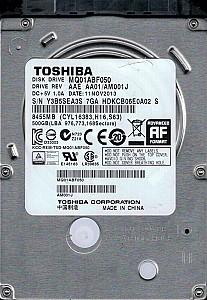 HDD Toshiba MQ01ABF050
