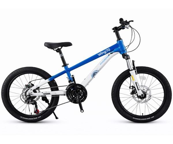 Bicicleta copii New World YUE FENG White-Blue