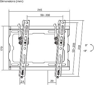Suport pentru televizor PureMounts BT210