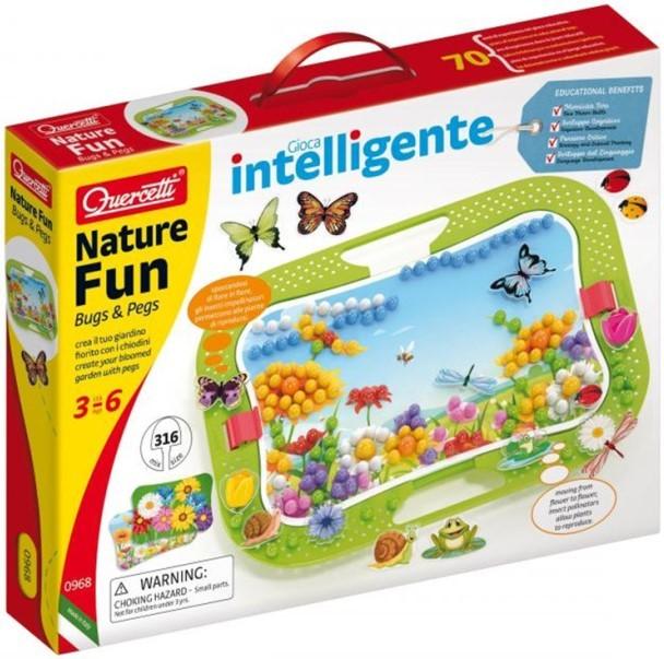 Mozaic Quercetti Nature Fun Bugs & Pegs (968)