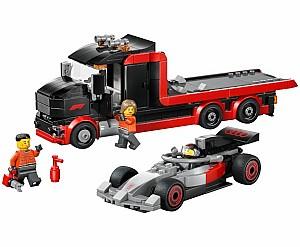 Constructor LEGO City: F1 Display Truck With Audi F1 Race Car (60493)