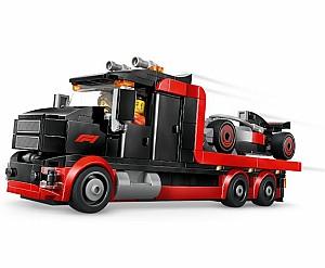 Constructor LEGO City: F1 Display Truck With Audi F1 Race Car (60493)