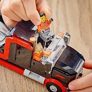 Constructor LEGO City: F1 Display Truck With Audi F1 Race Car (60493)