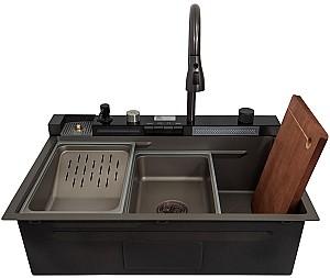 Chiuveta de bucatarie SanDonna HD7550 Negru (VOR82368)