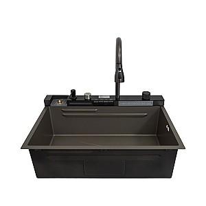 Chiuveta de bucatarie SanDonna HD7550 Negru (VOR82368)