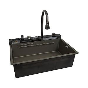 Chiuveta de bucatarie SanDonna HD7550 Negru (VOR82368)