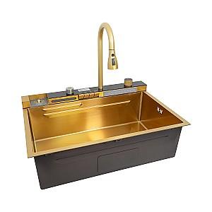 Chiuveta de bucatarie SanDonna HD7550 Auriu (VOR83269)