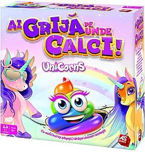 Joc de masa Clementoni Ai Grija Pe Unde Calci! Unicorns RO (1040-30127)