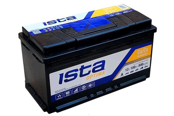 Acumulator auto Ista Optima 100AH 800A