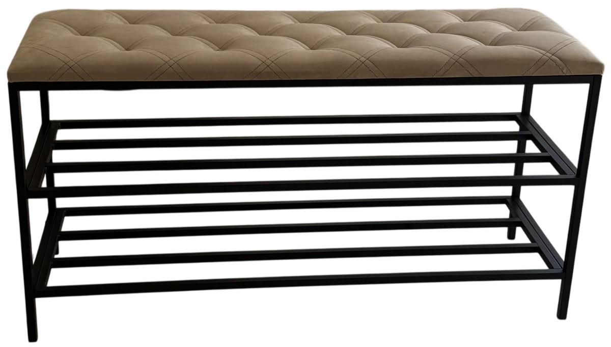 Raft pentru incaltaminte Nex Home NX-P24 Bej inchis