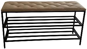 Raft pentru incaltaminte Nex Home NX-P24 Bej inchis