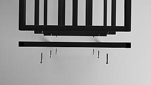 Raft pentru incaltaminte Nex Home NX-P27 Grafit (Gri)