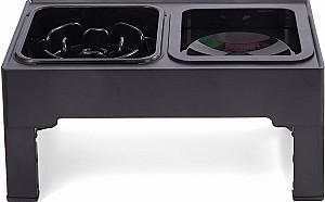 Bol de hrana pentru caini Jumi CD-321144 Negru