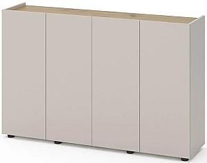 Comoda Nex Home B020 Cashmere (Bej)/Stejar Artisan (Maro)