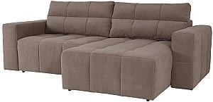 Canapea coltar StarM Neo2 (2.52x1.63 m / 2x1.63 m) Velur Maro