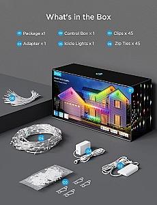 Iluminare inteligenta GOVEE RGBIC Icicle Ligths