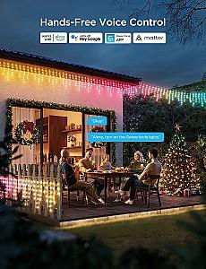 Iluminare inteligenta GOVEE RGBIC Icicle Ligths