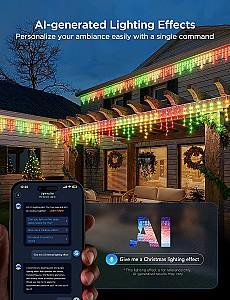 Iluminare inteligenta GOVEE RGBIC Icicle Ligths