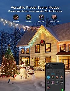 Iluminare inteligenta GOVEE RGBIC Icicle Ligths