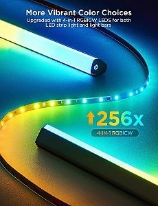 Iluminare inteligenta GOVEE RGBICW TV Backlight 3 Lite Kit