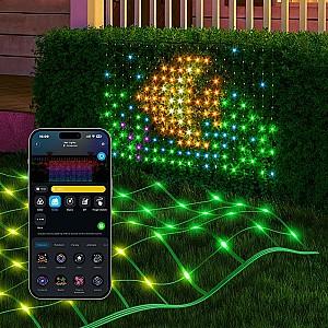 Iluminare inteligenta GOVEE RGBIC Net Lights