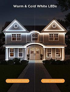 Iluminare inteligenta GOVEE RGBICWW Outdoor Strip Light Pro