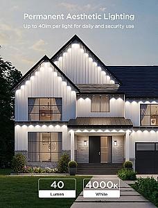 Iluminare inteligenta GOVEE RGBICW Permanent Outdoor Lights 2