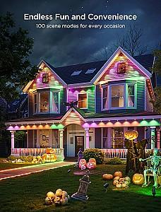 Iluminare inteligenta GOVEE RGBICW Permanent Outdoor Lights 2