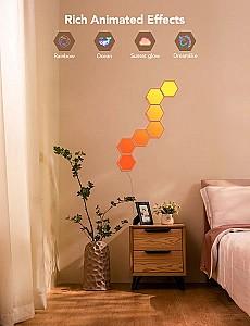 Iluminare inteligenta GOVEE Glide Hexa Light Panels