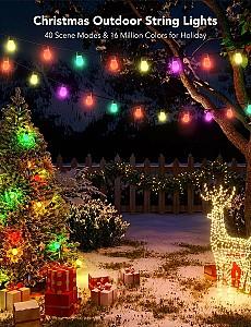 Iluminare inteligenta GOVEE RGBIC Smart Outdoor String Lights