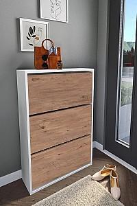 Dulap pentru incaltaminte Bofigo 18-03-12 White/Pine