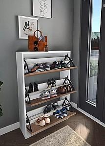 Dulap pentru incaltaminte Bofigo 18-03-12 White/Pine