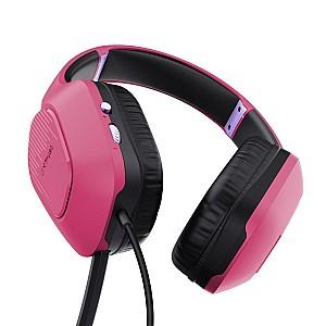 Casti gaming Trust GXT 790 Tridox Pink