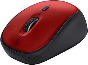 Mouse Trust Yvi + Eco Wireless Silent Mouse Red