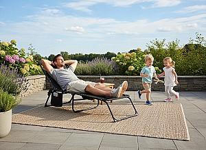 Sezlong GardenLine LEZ2777 Black