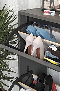 Dulap pentru incaltaminte Bofigo 18-02-08 Anthracite