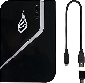 SSD extern Verbatim Surefire PyroDrive 2TB Black