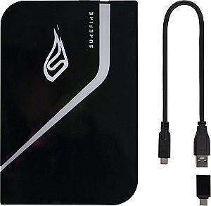 SSD extern Verbatim Surefire PyroDrive 1TB Black