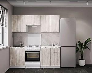 Set mobila bucatarie ML Mobila Omega-3 2/1.4 m Artwood Alb