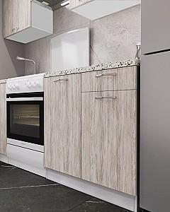 Set mobila bucatarie ML Mobila Omega-3 2/1.4 m Artwood Alb