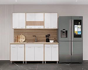 Set mobila bucatarie ML Mobila Omega-5 2 m stejar sonoma