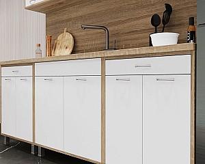 Set mobila bucatarie ML Mobila Omega-5 2 m stejar sonoma