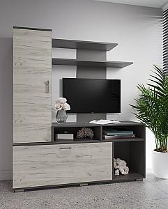 Living ML Mobila ML-4 Antracit/Stejar Kraft Alb