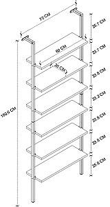 Etajera Bofigo 15-66-08 Anthracite