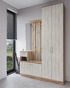 Antreu ML Mobila ML-4 Var.2 Stejar Auriu/Stejar Kraft Alb